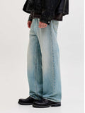 Jack e Jones Jeans Wide Alex Uomo 12289089 - Denim
