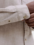 Jack e Jones Camicia Casual Uomo 12289174 String - Grigio