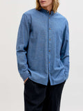 Jack e Jones Camicia Casual Summer Linen Uomo 12289184 Navy Blazer - Blu