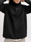 Jack e Jones Giubbino Uomo 12289209 Black - Nero