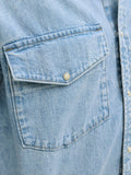 Jack e Jones Camicia Jeans Uomo 12289219 - Denim
