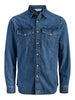 jack e jones camicia jeans uomo 12289219 denim 161775912