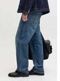 Jack e Jones Jeans Wide Alex Uomo 12289608 - Denim