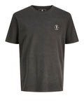 Jack e Jones T-shirt Uomo 12289776 Black - Nero