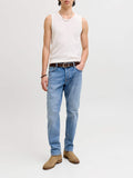 Jack e Jones Jeans Tapered Mike Uomo 12289824 - Denim