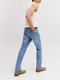 Jack e Jones Jeans Tapered Mike Uomo 12289824 - Denim