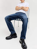 Jack e Jones Jeans Tapered Mike Uomo 12289829 - Denim