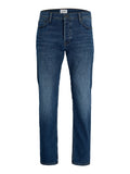 Jack e Jones Jeans Tapered Mike Uomo 12289829 - Denim
