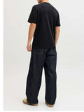 Jack e Jones T-shirt Fusion Chest Uomo 12289936 Black - Nero