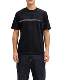 Jack e Jones T-shirt Fusion Chest Uomo 12289936 Black - Nero