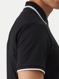 Jack e Jones Polo Uomo 12289953 Black - Nero
