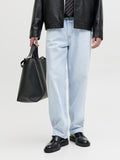 Jack e Jones Jeans Wide Uomo 12290139 - Denim