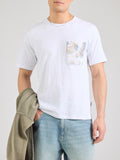 Jack e Jones T-shirt Uomo 12290902 Bright White - Bianco