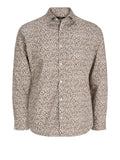 Jack e Jones Camicia Classica Camicia Blablackpool Uomo 12290974 Ancient Scroll Slimfit - Marrone