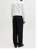Jack e Jones Camicia Classica Blablackpool Uomo 12290974 White Slimfit - Bianco