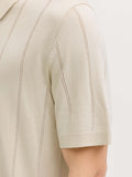 Jack e Jones Polo Blawilliam Uomo 12291042 Ancient Scroll - Avorio