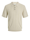 Jack e Jones Polo Blawilliam Uomo 12291042 Ancient Scroll - Avorio