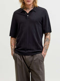 Jack e Jones Polo Blawilliam Uomo 12291042 Black - Nero