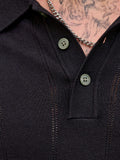 Jack e Jones Polo Blawilliam Uomo 12291042 Black - Nero