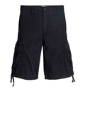 Jack e Jones Bermuda Casual Uomo 12291369 Black - Nero