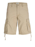 Jack e Jones Bermuda Casual Cole Frank Uomo 12291369 Crockery - Beige