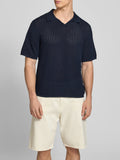 Jack e Jones Polo Uomo 12291422 Sky Captain - Blu