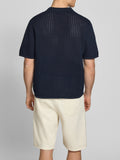 Jack e Jones Polo Uomo 12291422 Sky Captain - Blu