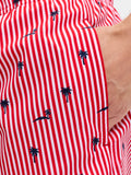 Jack e Jones Shorts Mare Uomo 12291425 True Red - Rosso