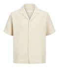Jack e Jones Camicia Casual Montauk Uomo 12291676 Antique White - Bianco