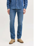 Jack e Jones Jeans Regular Clark Jigina Uomo 12291693 - Denim