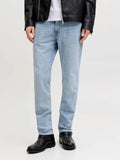 Jack e Jones Jeans Regular Clark Jigina Uomo 12291693 - Denim