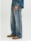 Jack e Jones Jeans Baggy Alex Jginal Uomo 12291694 - Denim