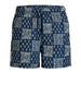 jack e jones shorts mare uomo 12291808 blu 168623008