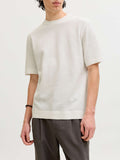 Jack e Jones Maglia Uomo 12292035 Cloud Dancer - Bianco