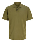 Jack e Jones Polo Bluwill Uomo 12293016 Martini Olive - Verde