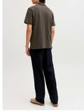 Jack e Jones Polo Bluwill Uomo 12293016 Turkish Coffee - Marrone