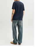 Jack e Jones T-shirt Uomo 12293019 Sky Captain - Blu