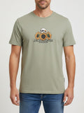 Jack e Jones T-shirt Uomo 12293279 Seagrass - Verde