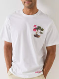 Jack e Jones T-shirt Uomo 12293428 Bright White - Bianco