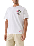 Jack e Jones T-shirt Uomo 12293428 Bright White - Bianco