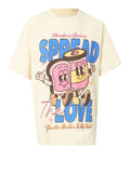 Jack e Jones T-shirt Uomo 12293429 Antique White Yellow - Giallo