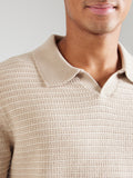 Jack e Jones Polo Uomo 12294140 Simply Taupe - Beige