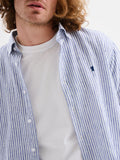 Jaggy Camicia Casual Celeste Uomo JMQ038DSB117261 - Bianco