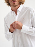 Jaggy Camicia Casual Uomo NJQ010DO101 White - Bianco