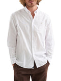 Jaggy Camicia Casual Uomo NJQ010DO101 White - Bianco