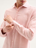 Jaggy Camicia Casual Uomo NJQ011DSB109 Rose Pink - Rosa