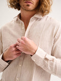 Jaggy Camicia Casual Uomo NJQ011DSB109 Vanilla - Avorio