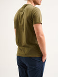 Jaggy T-shirt Uomo NJT004DJ102 Dark Olive - Verde