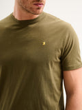 Jaggy T-shirt Uomo NJT004DJ102 Dark Olive - Verde