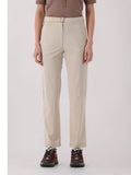 Jeanne Baret Pantalone Slim Donna 56T5096 Kaki - Beige